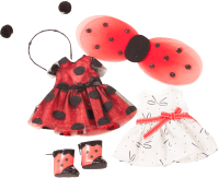 

Набор аксессуаров для куклы Gotz, Одежда Божья коровка 27см / 3402963
