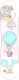 Миниатюра изображения товара Сноуборд Luckyboo Pink (р-р 90, розовый)