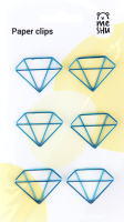 Скрепки Meshu Diamonds / MS_41589 (6шт) - 