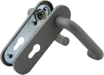 

Ручка дверная, HP-72.1303-GR-RE (45-65)