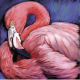 Набор алмазной вышивки Феникс+ Розовый фламинго / 59806 - 