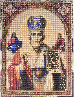 Изображение товара Набор алмазной вышивки Феникс+ Святой Николай / 59809