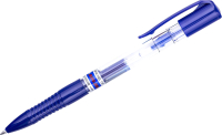Ручка гелевая CrowN Auto Jell / AJ-3000N (синий) - 