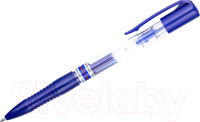Ручка гелевая CrowN Auto Jell / AJ-3000N (синий)