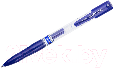 Ручка гелевая CrowN Auto Jell / AJ-3000N (синий)