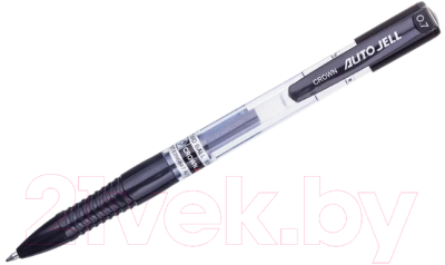 Ручка гелевая CrowN Auto Jell / AJ-3000N (черный)