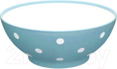 Изображение товара Миска Эльфпласт Twist / EP413 (0.75л, серо-голубой)