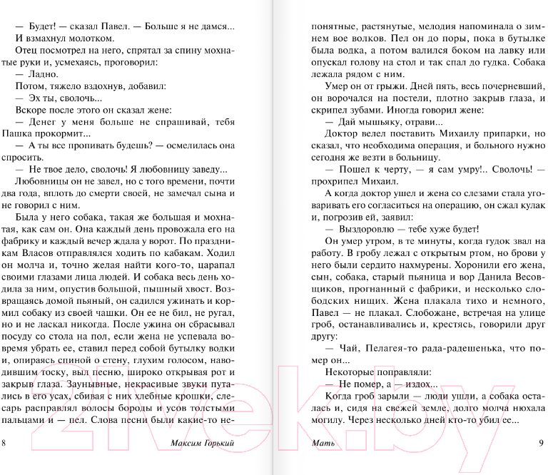 Художественная книга АСТ Мать. Эксклюзив: Русская классика (Горький М.) — фото 5