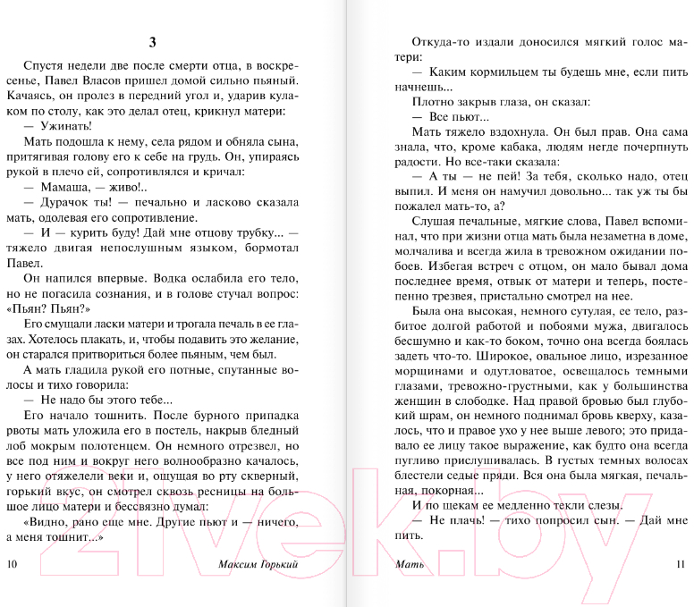 Художественная книга АСТ Мать. Эксклюзив: Русская классика (Горький М.) — фото 6