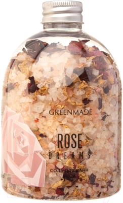 Соль для ванны GreenMade Rose Dreams (500г)