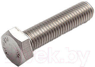 Изображение товара Болт ЕКТ С шестигранной головкой M10x20 DIN933 / B008375 (нержавеющая сталь)