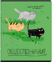 

Тетрадь предметная Феникс+, Любознательные коты Обществознание / 60472