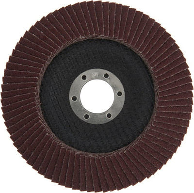 Шлифовальный круг Tundra Лепестковый торцевой конический 125x22 Р80 / 1857752 - 