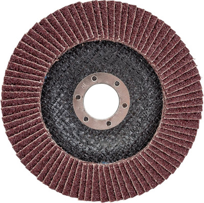 Шлифовальный круг Tundra Лепестковый торцевой 125x22 Р24 / 4962242 - 
