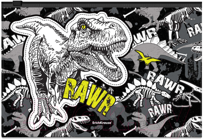 Изображение товара Папка-конверт Erich Krause Dinosaur Park / 55334