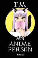Записная книжка Эксмо I'm an anime person / 9785041133207 - 