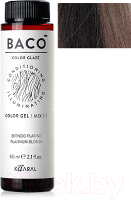 Крем-краска для волос Kaaral Baco Color Glaze 4.0 (60мл, средний коричневый)