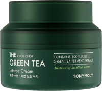 Крем для лица Tony Moly The Chok Chok Green Tea Intense Cream Увлажняющий (60мл) - 