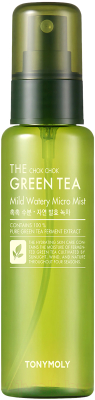 Спрей для лица Tony Moly The Chok Chok Green Tea Mild Watery Micro Mist Увлажняющий (50мл)