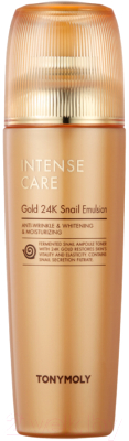 Эмульсия для лица Tony Moly Intense Care Gold 24K Snail Emulsion (140мл)