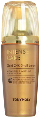 Сыворотка для лица Tony Moly Intense Care Gold 24K Snail Serum (35мл)