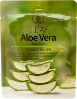 

Маска для лица тканевая Med B, 1 Day Aloe Vera Mask Pack