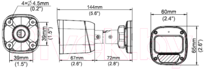 IP-камера Uniarch IPC-B122-APF40 (4.0mm, 2Мп)