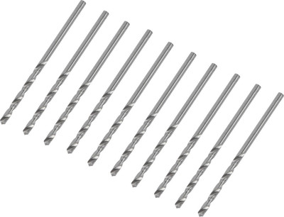 Набор сверл Tundra HSS цилиндрический хвостовик по металлу 2.5x55мм / 1119667 (10шт) - 