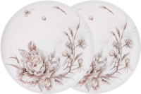 Набор тарелок Lefard White flower / 415-2238 (2шт) - 