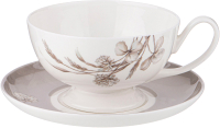 Чашка с блюдцем Lefard White flower / 415-2241 - 