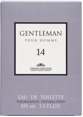 Туалетная вода Parfums Constantine Gentleman Private Collection 14 (100мл)