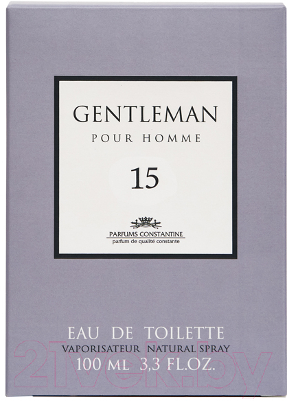 Туалетная вода Parfums Constantine Gentleman Private Collection 15