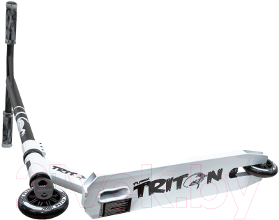 Самокат трюковый Plank Triton 2022 P20-TRI100W-S (белый)
