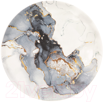 Тарелка столовая обеденная Lefard Moon Art / 42-456