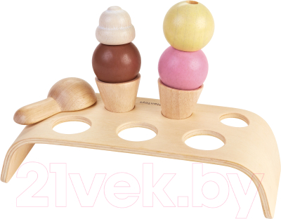 Набор игрушечных продуктов Plan Toys Мороженое / 3486