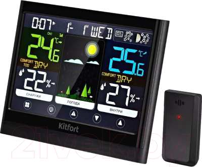 Метеостанция цифровая Kitfort KT-3318