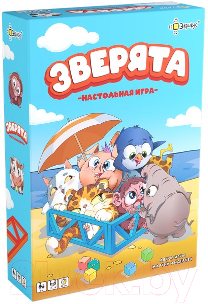 Настольная игра Эврикус Зверята