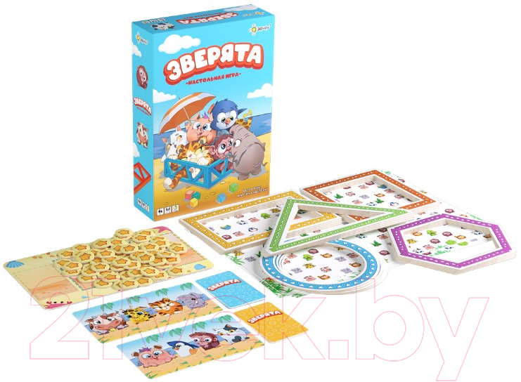 Настольная игра Эврикус Зверята — фото 3