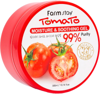 Гель для тела 3W Clinic Tomato Moisture Soothing Gel Многофункциональный (300мл) - 