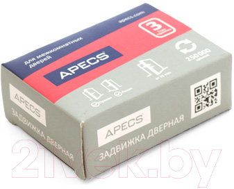 Защелка врезная Apecs L-0126-AN