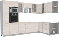 

Готовая кухня Интерлиния, Мила 1.88x3.2 правая без столешницы