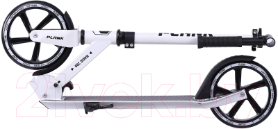 Самокат городской Plank Magic 200 P20-MAG200WBK (бело-черный)