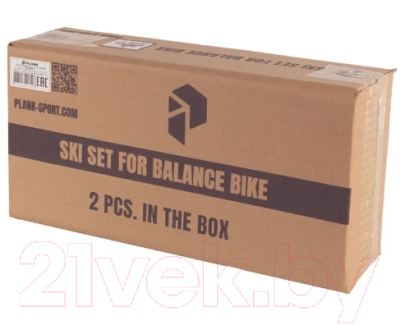Изображение товара Лыжи для беговела Plank P20-SKI-RUN (2шт, черный)