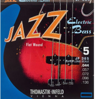 Струны для бас-гитары Thomastik JF365 Jazz Flat Wound - 