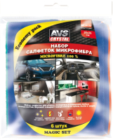 Набор салфеток для полировки автомобиля AVS MFN-6122 / A78286S - 
