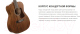 Миниатюра изображения товара Акустическая гитара Cort L450C-NS (натуральный матовый)