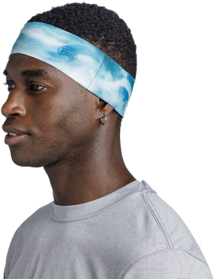Повязка на голову Buff Coolnet UV+ Slim Headband Newa Pool (131424.722.10.00)