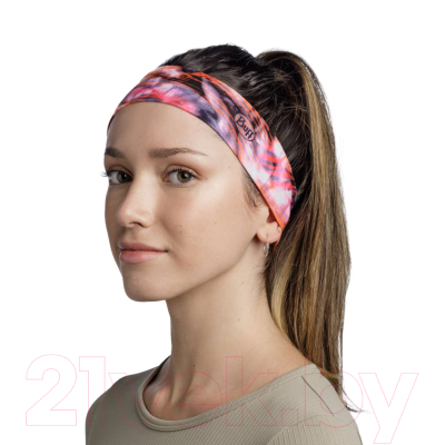 Повязка на голову Buff Coolnet UV+ Slim Headband Zat Multi (131423.555.10.00)