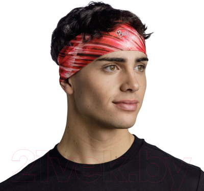 Повязка на голову Buff Fastwick Headband Jaru Dark Red (131427.433.10.00)