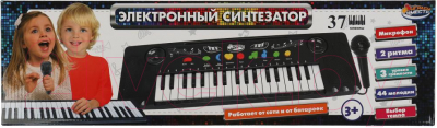 Музыкальная игрушка Играем вместе Электронный синтезатор / 2005M197-R